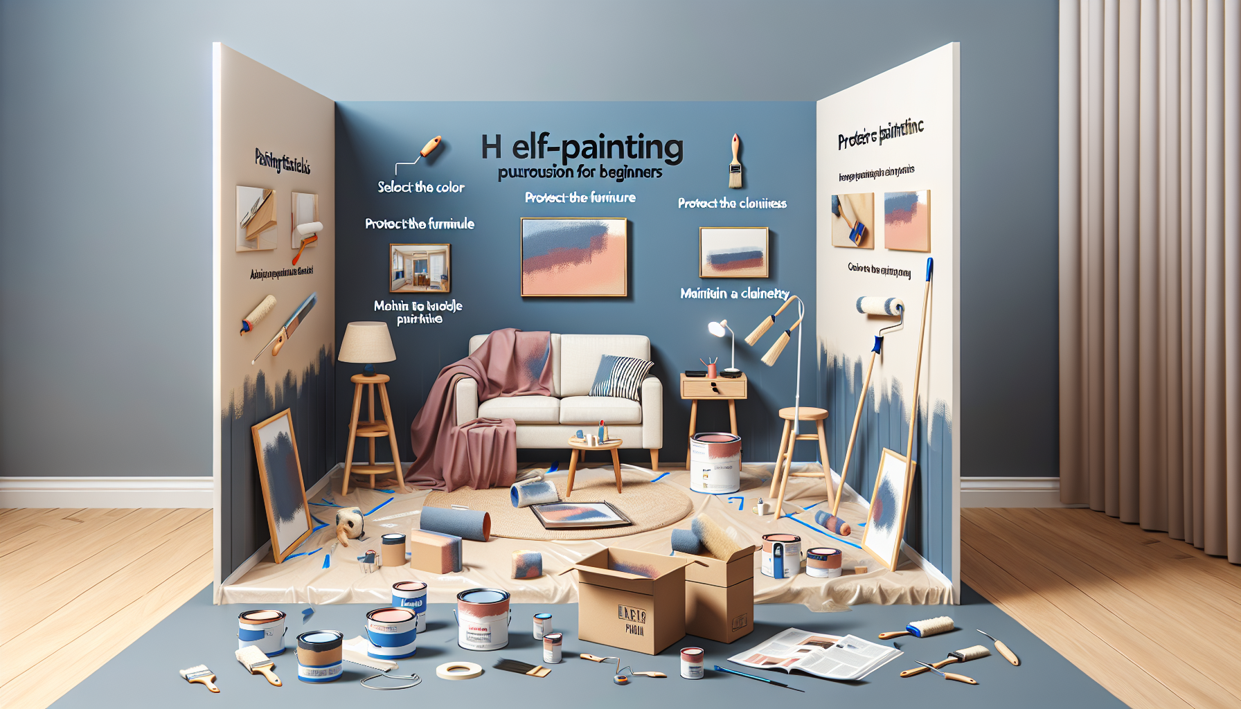 인테리어 초보자를 위한 셀프 페인팅 가이드-첫번째