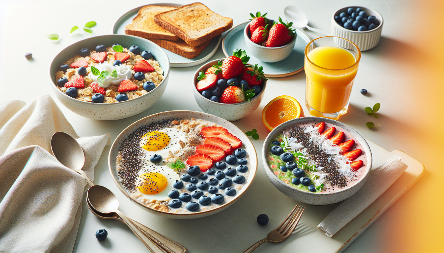 쉽고 빠른 아침 식사 아이디어-첫번째