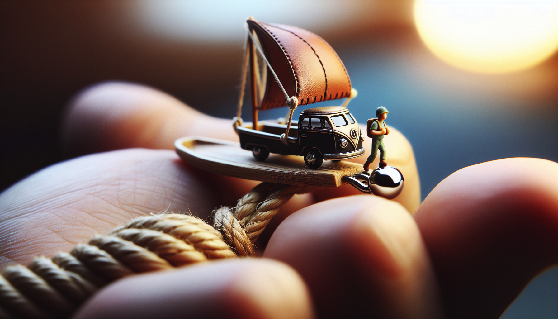 소확행 도전을 표현한 감성 이미지